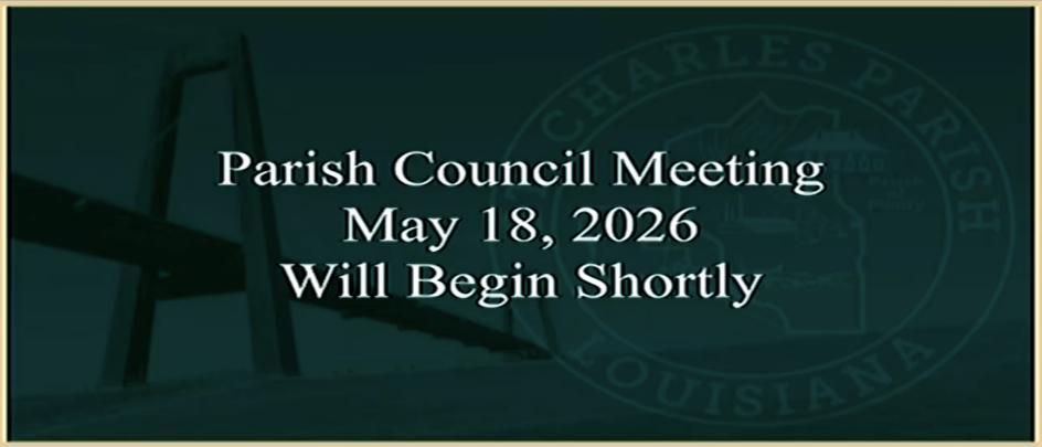 Thumbnail image for St. Charles Parish Council Meeting Replay | May 18, 2026